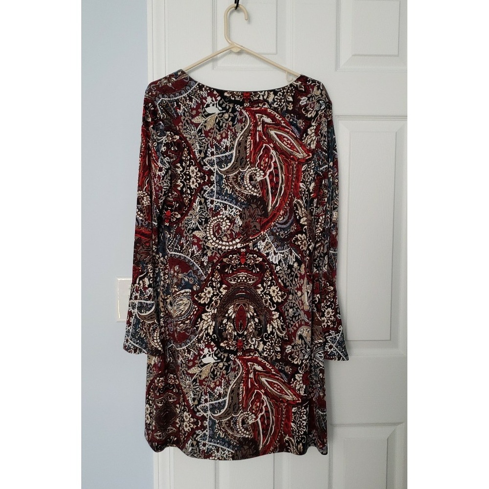 Connected Apparel Womans Dress Size 10 Knee Length - Picture 4 of 4
